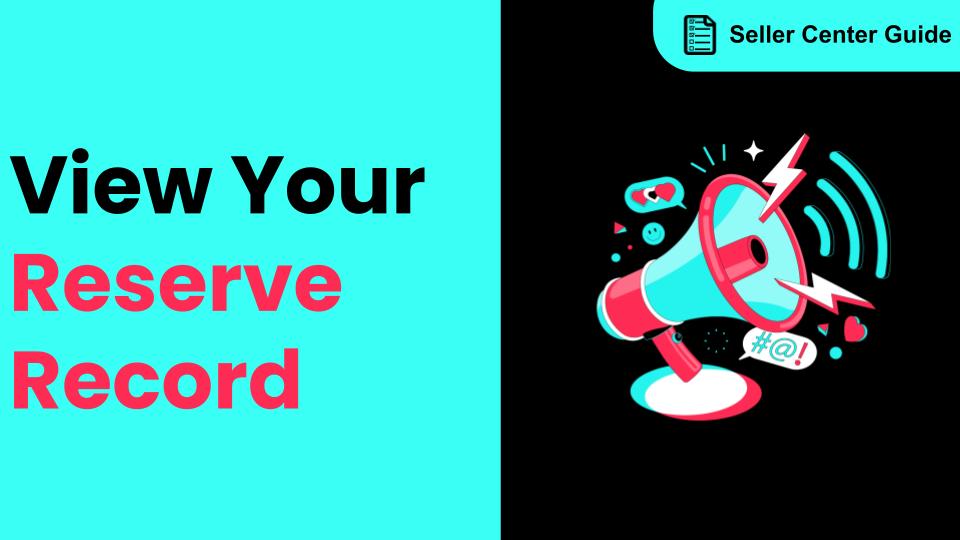 How to View Your Reserve Record